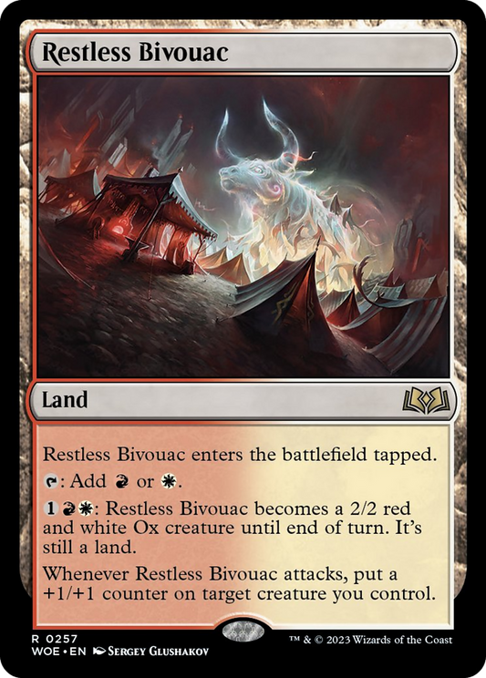 Restless Bivouac [Wilds of Eldraine] - Español
