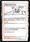 Aggressive Crag [Mystery Booster Playtest Cards]