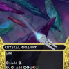 Crystal Quarry (0100) (Borderless) (Galaxy Foil) [Edge of Eternities: Stellar Sights]