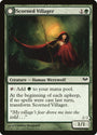 Scorned Villager // Moonscarred Werewolf [Dark Ascension]