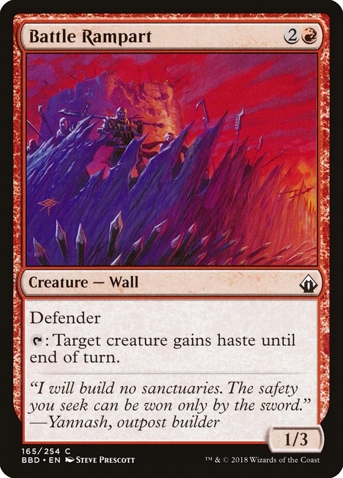 Battle Rampart [Battlebond] 