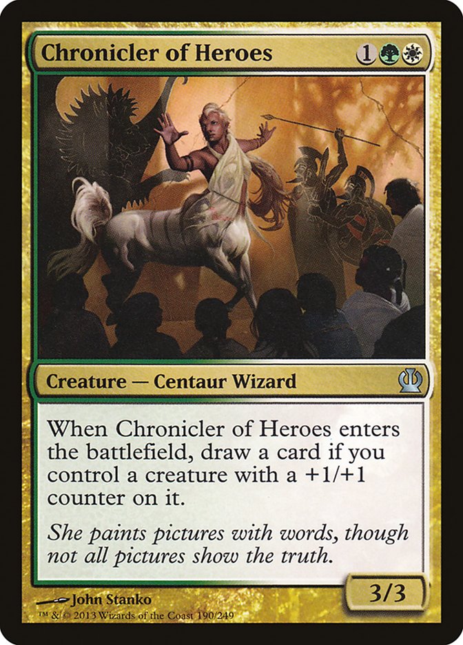 Chronicler of Heroes [Theros] 