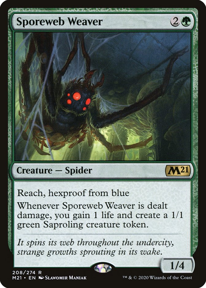 Sporeweb Weaver [Core Set 2021] 