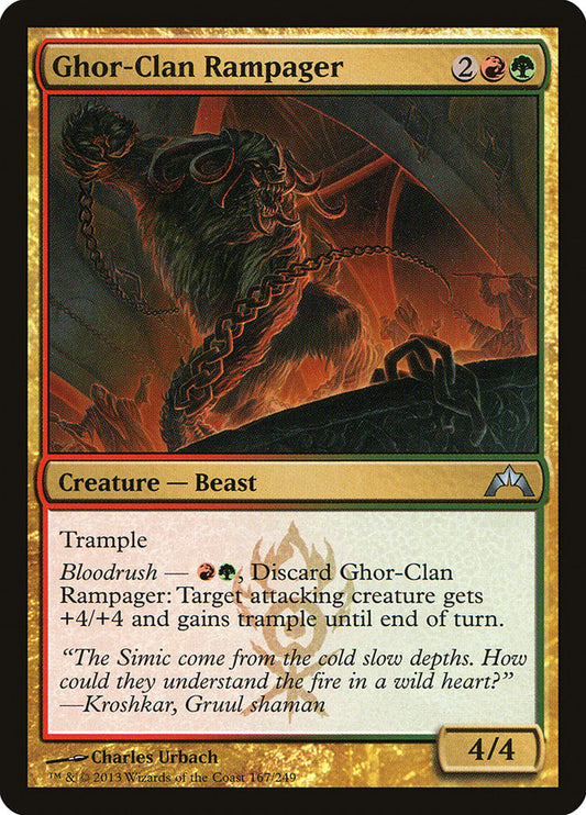 Ghor-Clan Rampager [Gatecrash] 