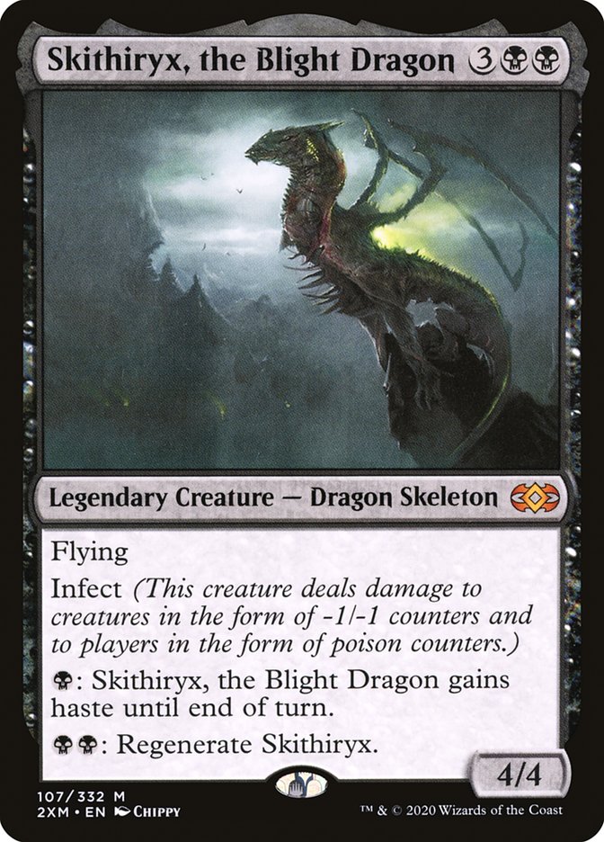 Skithiryx, the Blight Dragon [Double Masters] 