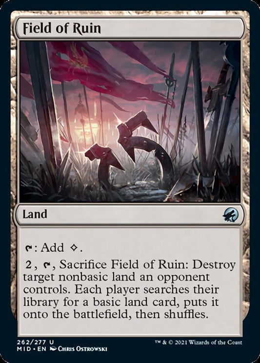 Field of Ruin [Innistrad: Midnight Hunt] 