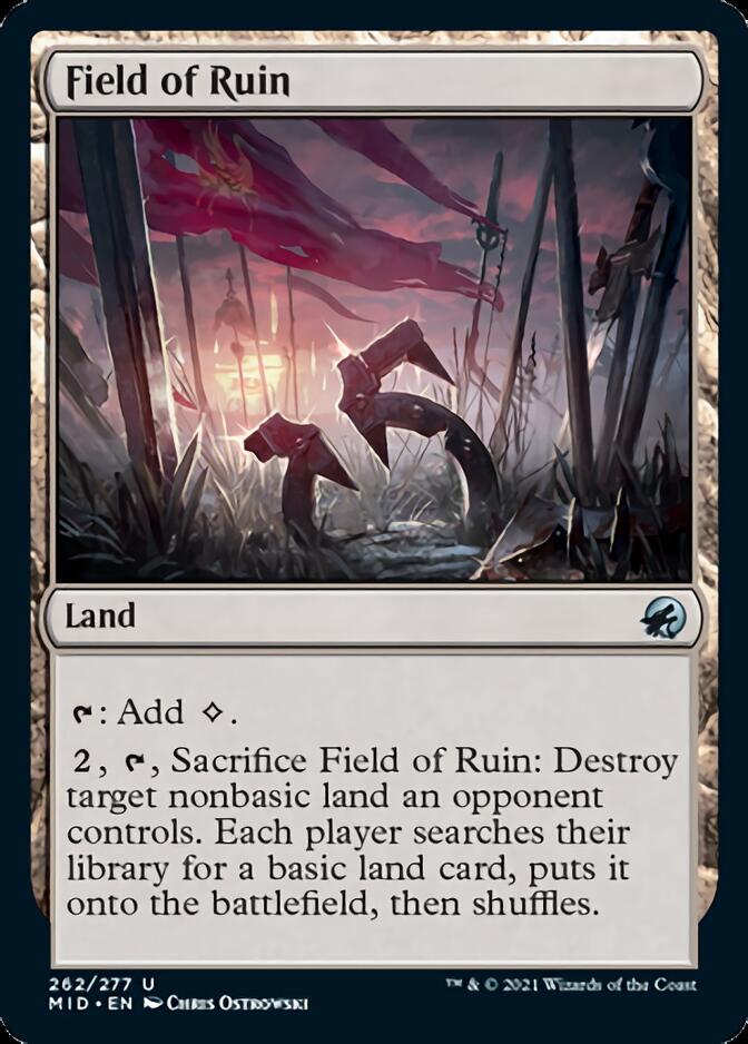 Field of Ruin [Innistrad: Midnight Hunt] 
