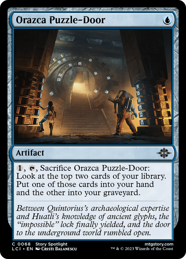 Orazca Puzzle-Door [The Lost Caverns of Ixalan]