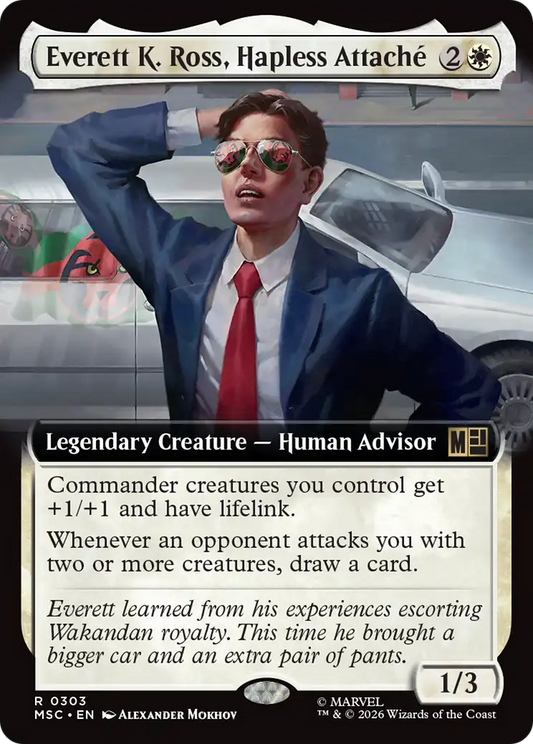 Everett K. Ross, Hapless Attache (Extended Art) [Marvel Super Heroes Commander]