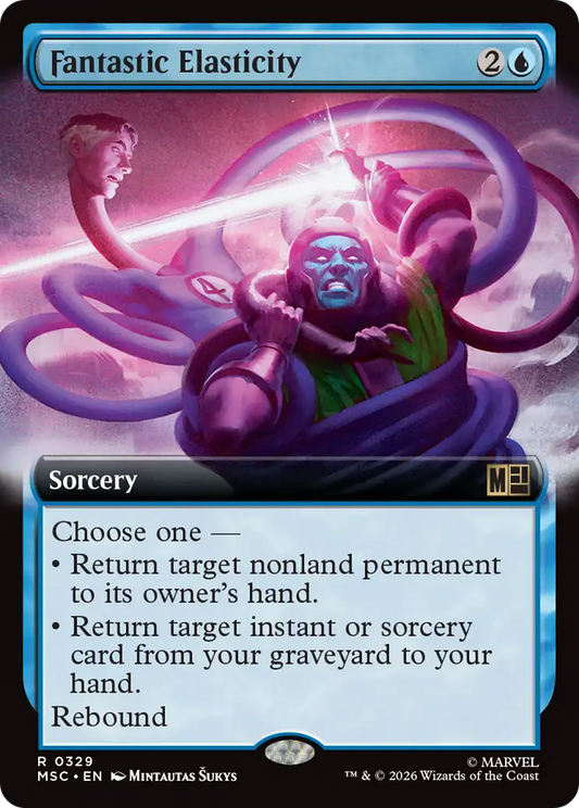 Fantastic Elasticity (Extended Art) [Marvel Super Heroes Commander]