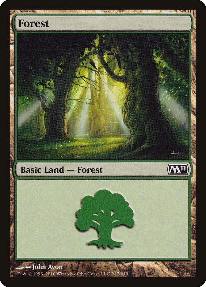 Forest (247) [Magic 2011] 