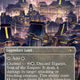 Eiganjo, Seat of the Empire - Español (Borderless Alternate Art) [Kamigawa: Neon Dynasty]