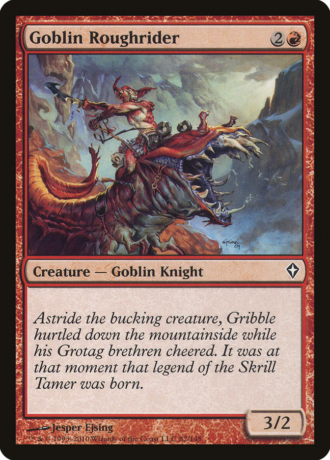 Goblin Roughrider [Worldwake] 