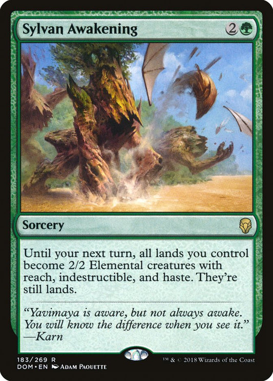 Sylvan Awakening [Dominaria] - Español