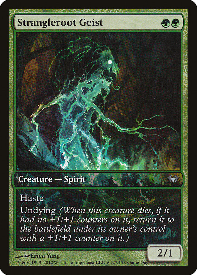Strangleroot Geist (Game Day) [Dark Ascension Promos] 