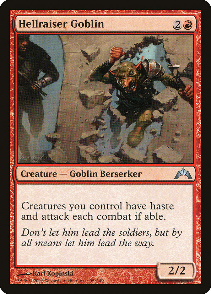 Hellraiser Goblin [Gatecrash] 