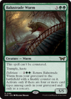 Balustrade Wurm [Duskmourn: House of Horror] - Español
