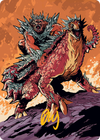 Kogla and Yidaro Art Card (Gold-Stamped Signature) [March of the Machine Art Series]
