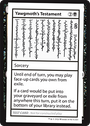 Yawgmoth's Testament (2021 Edition) [Mystery Booster Playtest Cards]