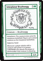 Interplanar Brushwagg (2021 Edition) [Mystery Booster Playtest Cards]