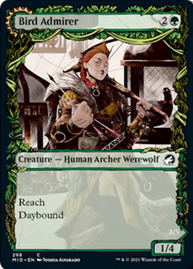 Bird Admirer // Wing Shredder (Showcase Equinox) [Innistrad: Midnight Hunt] 