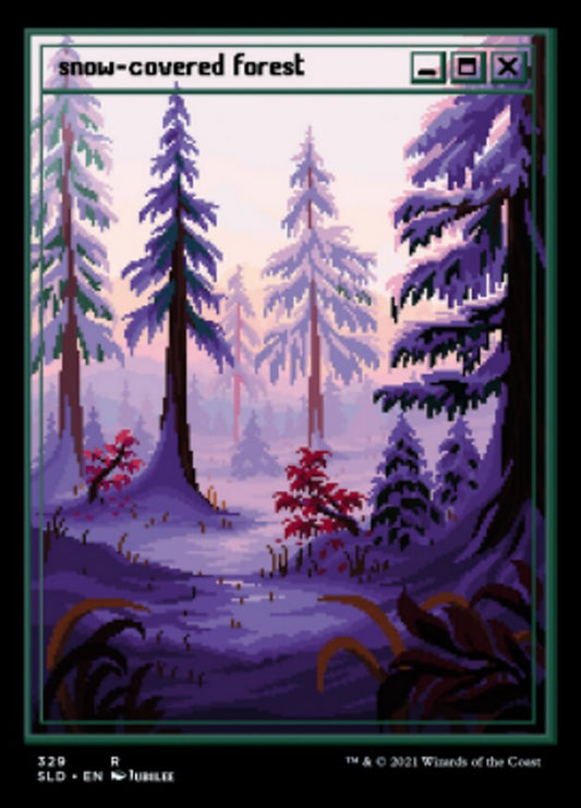 Snow-Covered Forest (329) [Secret Lair Drop Series] 