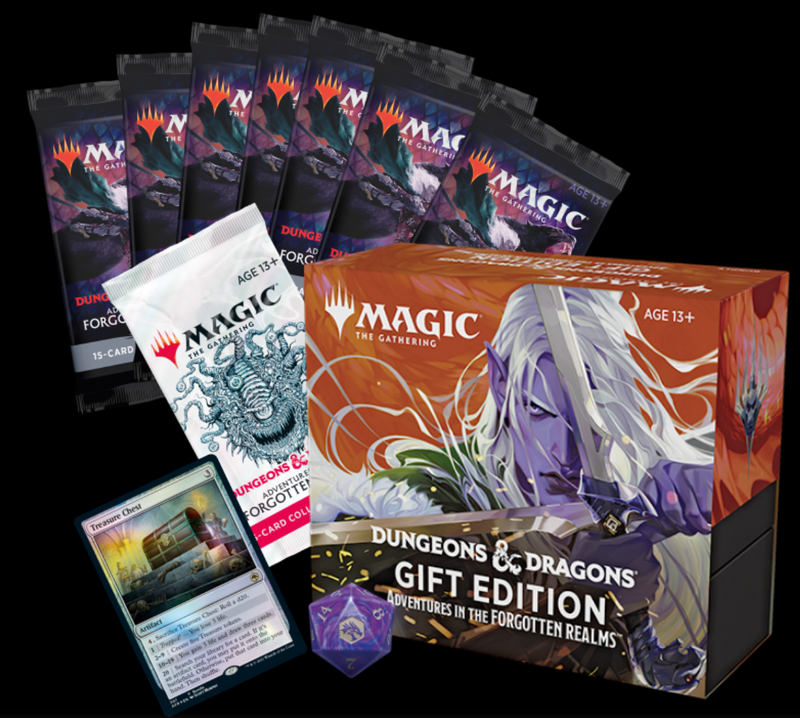 MTG GIFT BUNDLE D&D ADVENTURES IN THE FORGOTTEN REALMS INGLES