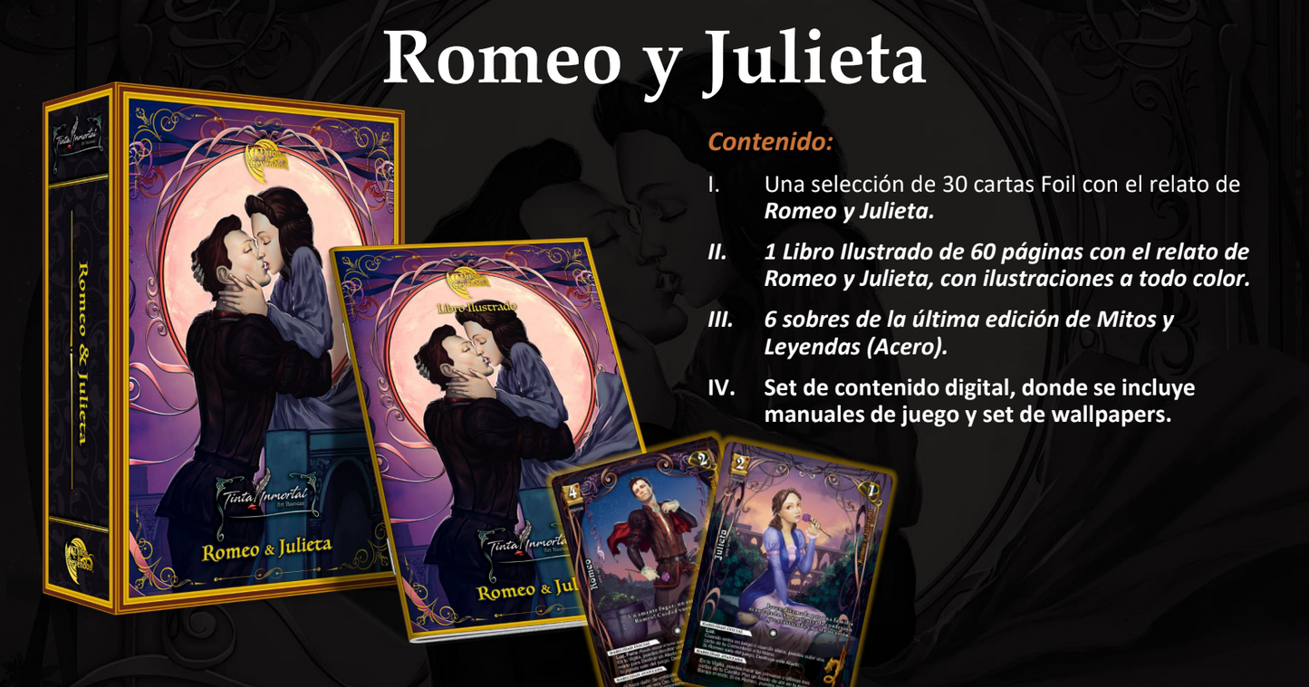 TINTA INMORTAL ROMEO Y JULIETA