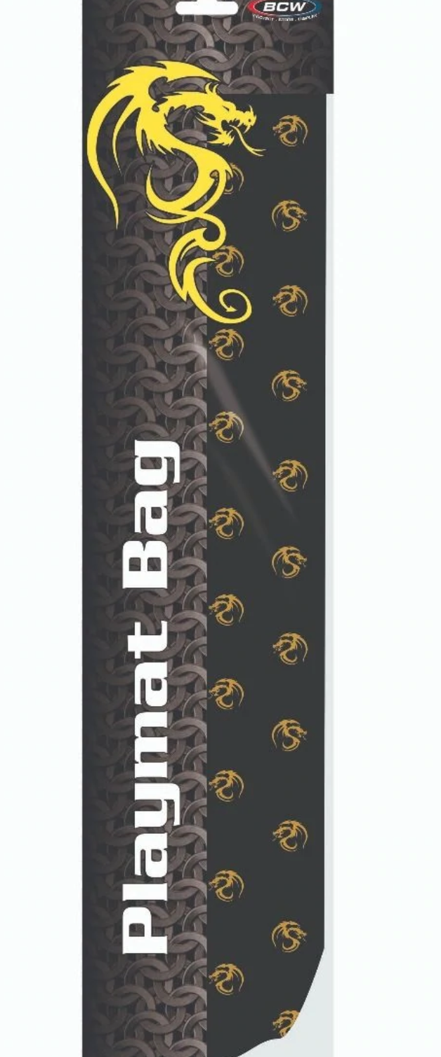 Bcw Playmat Bag Art Gold Dragon