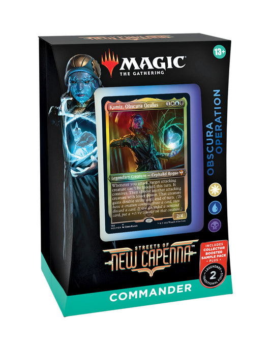 MTG Commander Deck Streets of New Capenna - Obscura Operation - Ingles