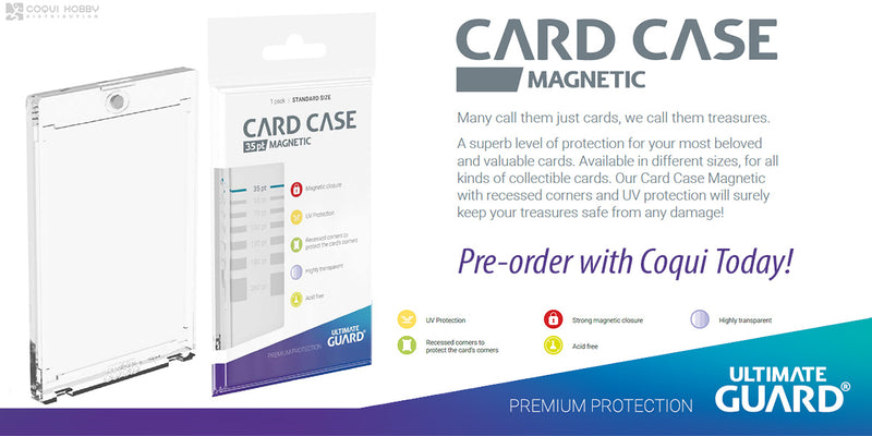 ULTIMATE GUARD CARD CASE MAGNETIC 35PT