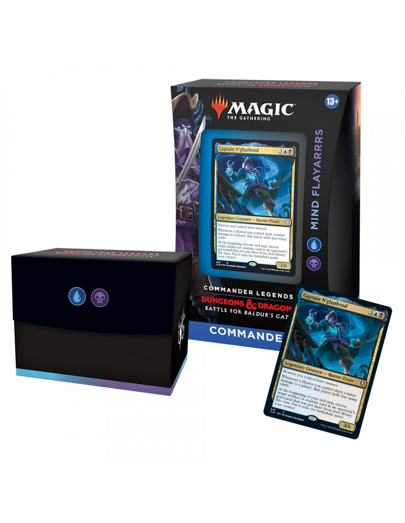 Mtg Commander Deck Legends Battle for Baldur's Gate - Mind Flayarrrs - Ingles