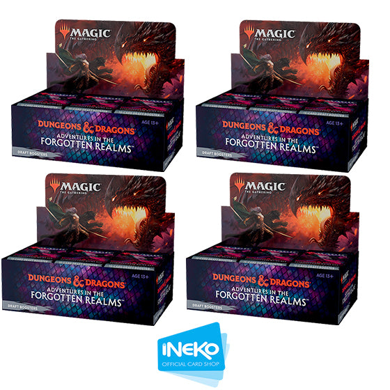 MTG DRAFT BOOSTER BOX D&D PROMO X 3 INGLES