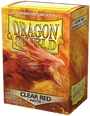 DRAGONSHIELD CLEAR RED MATTE