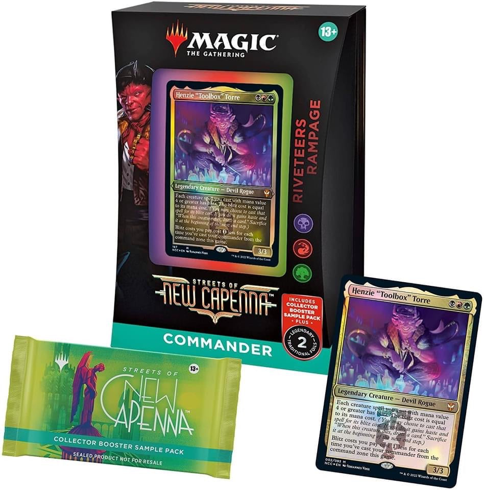 MTG Commander Deck Streets of New Capenna - Maestros Massacre - Ingles