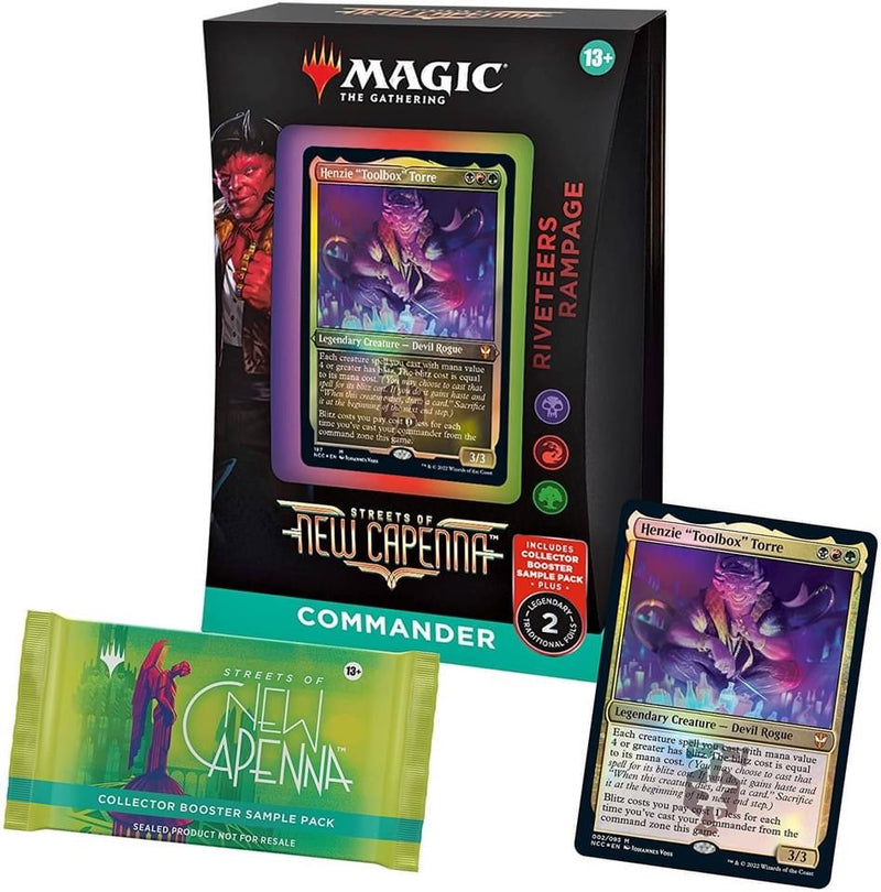 MTG Mazo Commander Streets of New Capenna - Rebelion De Los Remachadores - Español