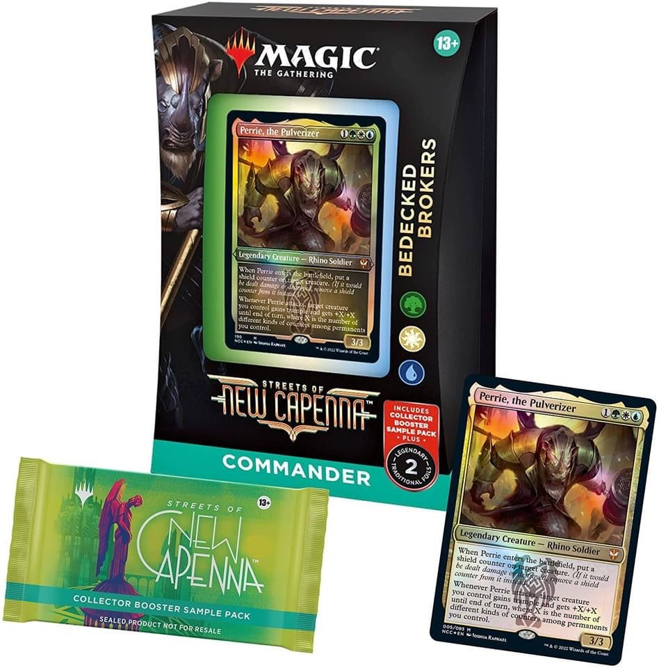 MTG Commander Deck Streets of New Capenna - Maestros Massacre - Ingles
