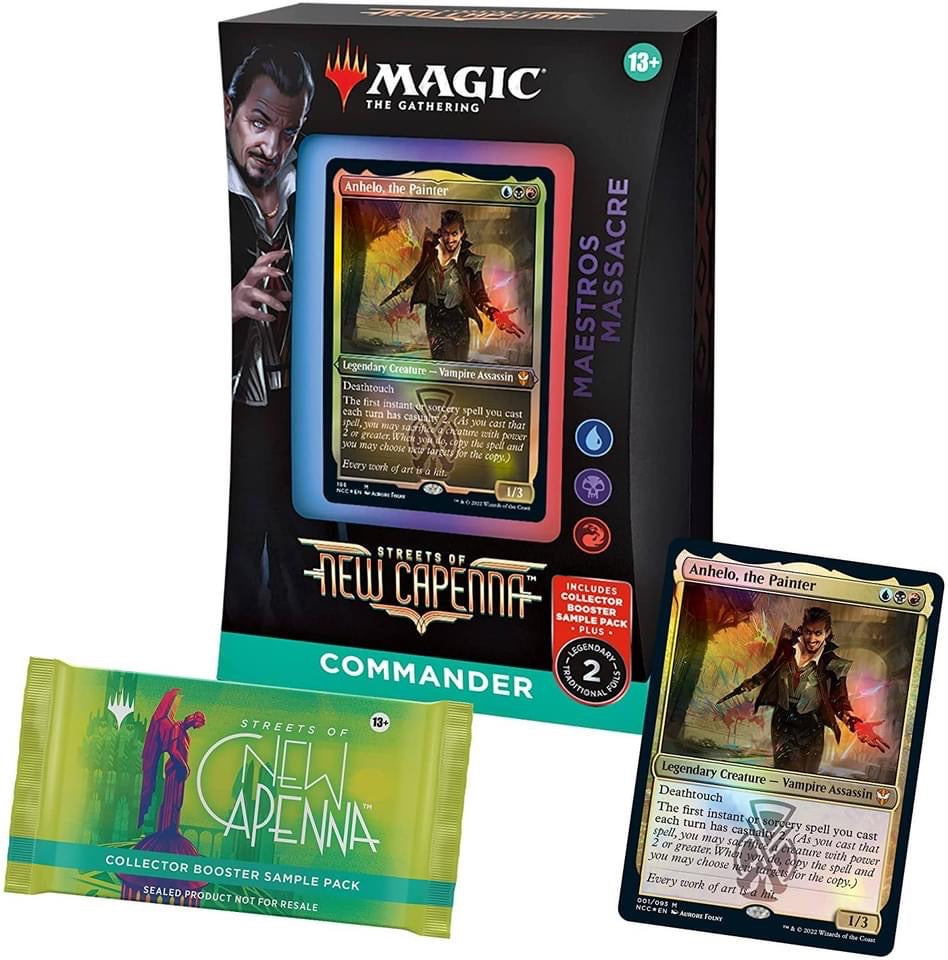 MTG Mazo Commander Streets of New Capenna - Manifiesto De Los Maestros - Español