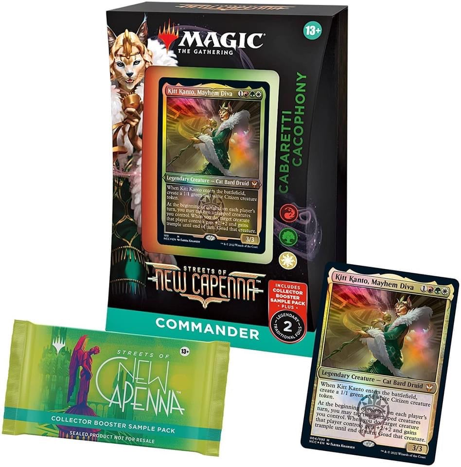 MTG Commander Deck Streets of New Capenna - Cabaretti Cacophony