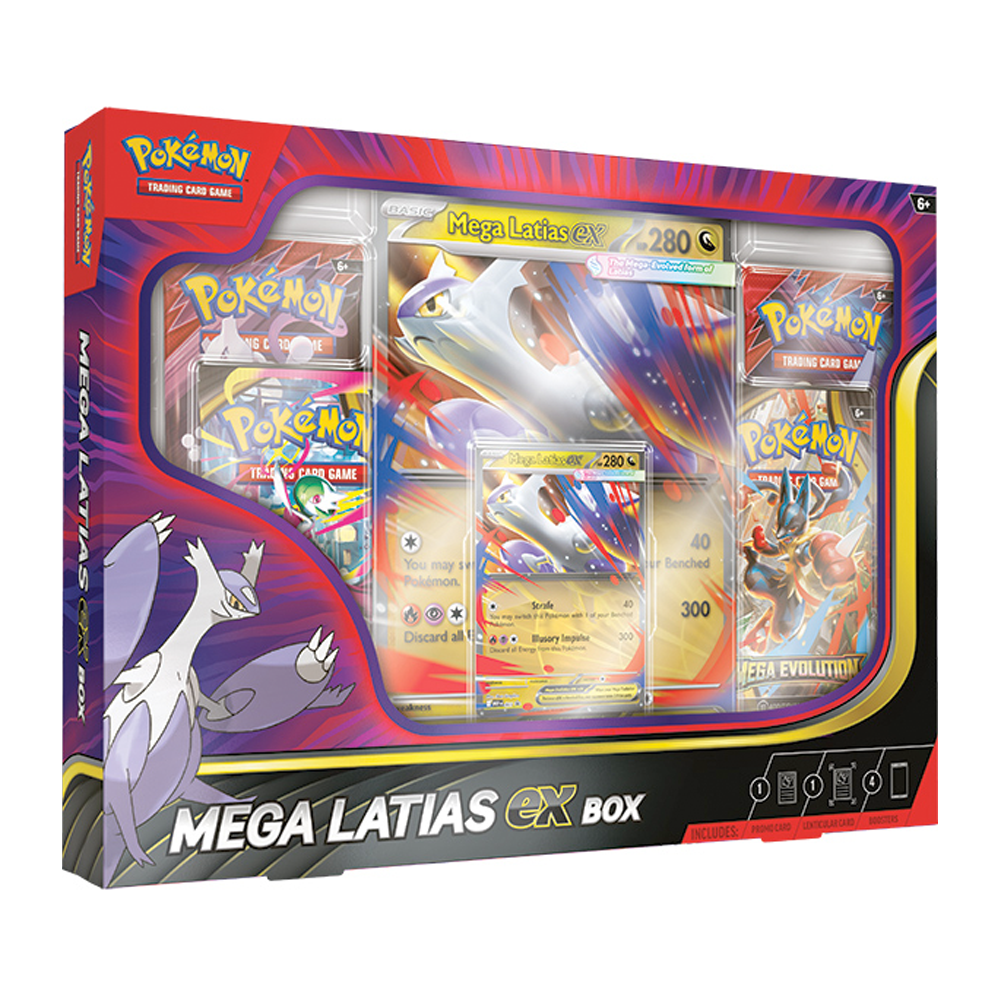 Pokémon - Mega Latias ex Box - Ingles