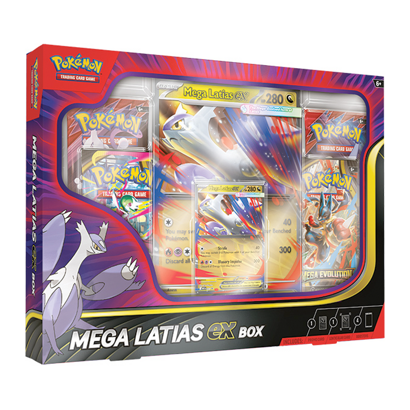 Pokémon - Mega Latias ex Box - Ingles