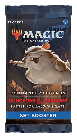 Mtg Promo Pack Prerelease At Home Commander Legends: Battle for Baldur's Gate + 1 Set Booster