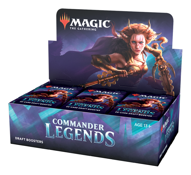 MTG CAJA DE SOBRES COMMANDER LEGENDS