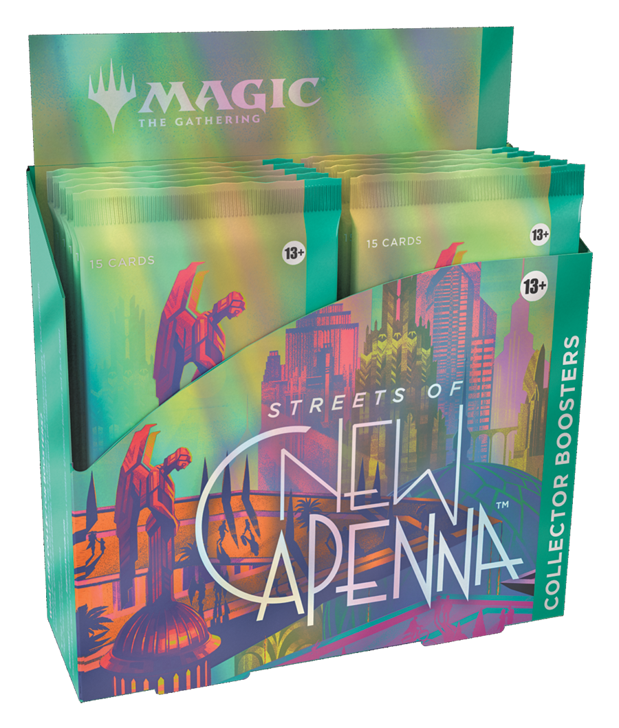 Mtg Collector Booster Box Streets Of New Capenna - Ingles