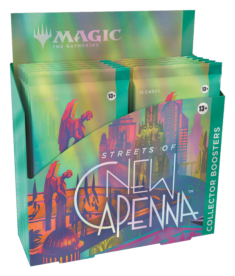 Mtg Collector Booster Box Streets Of New Capenna - Ingles