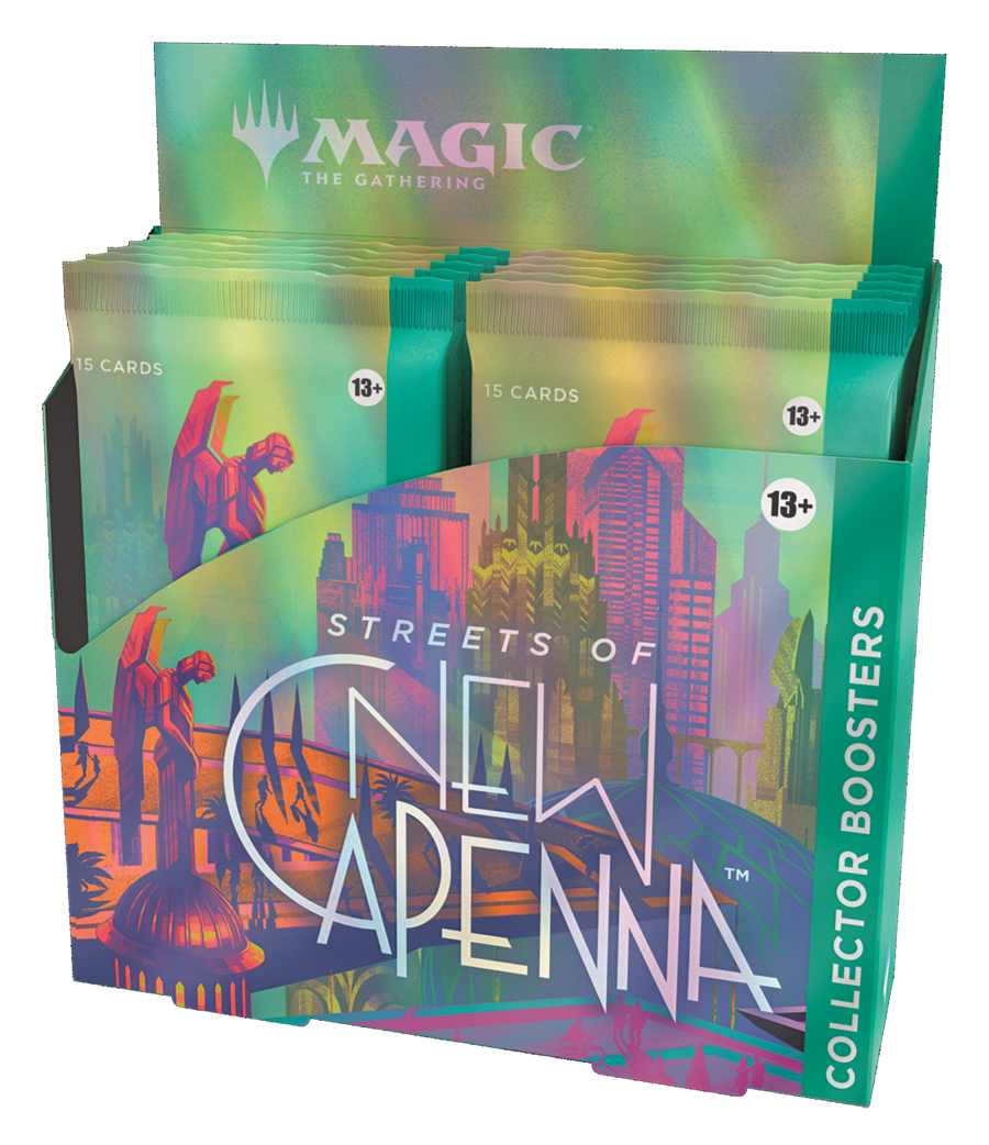 Mtg Collector Booster Box Streets Of New Capenna - Ingles