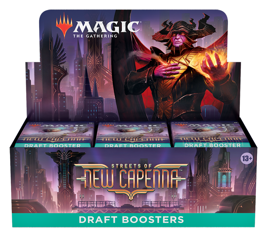 Mtg Draft Booster Box Streets Of New Capenna