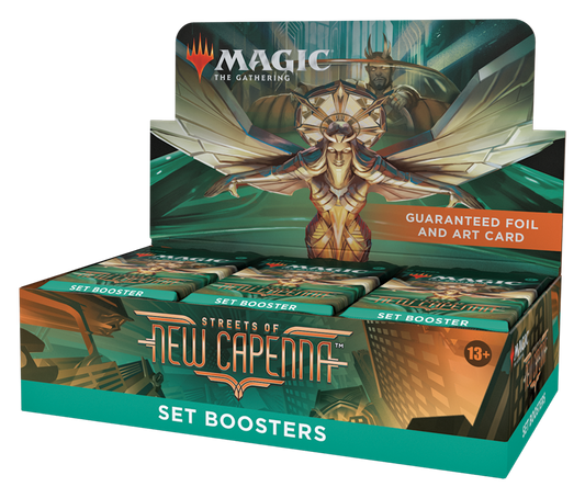 Mtg Set Booster Box Streets Of New Capenna - Ingles