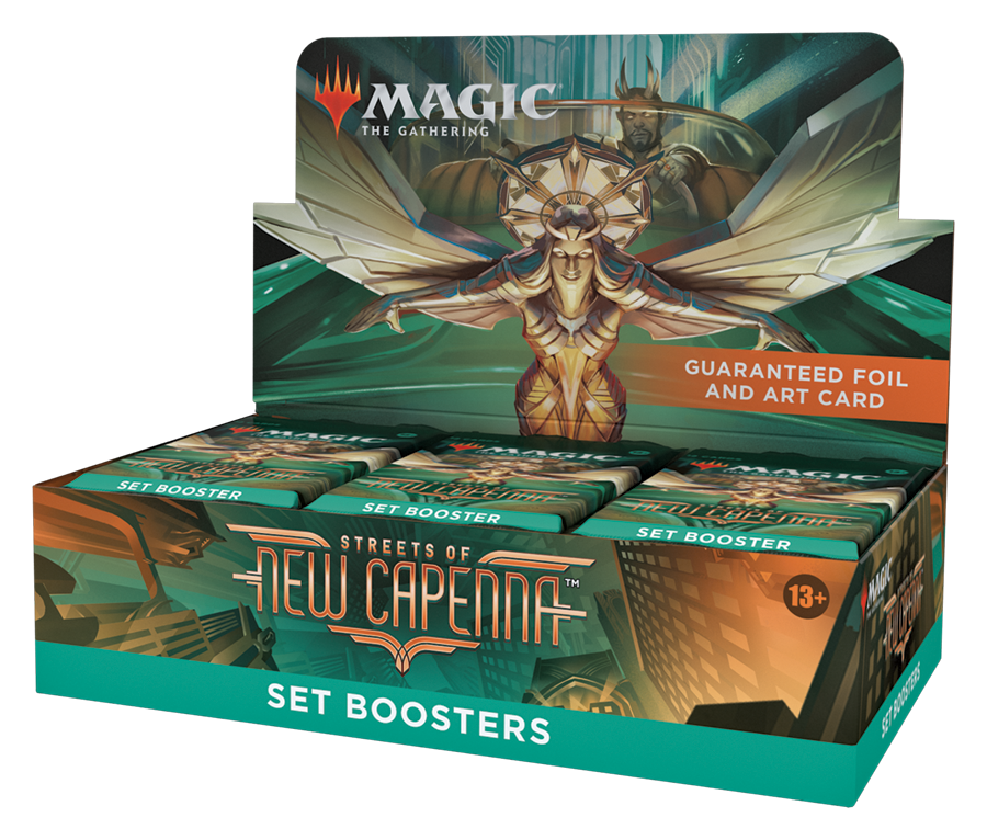 Mtg Set Booster Box Streets Of New Capenna - Español