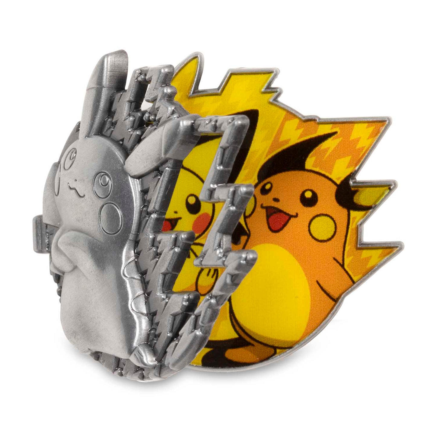 Pikachu & Raichu Evolution Pokémon Pin